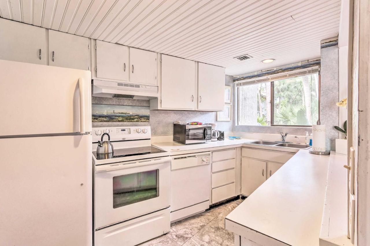 Hilton Head Island Townhome Patio, Walk To Beach ภายนอก รูปภาพ