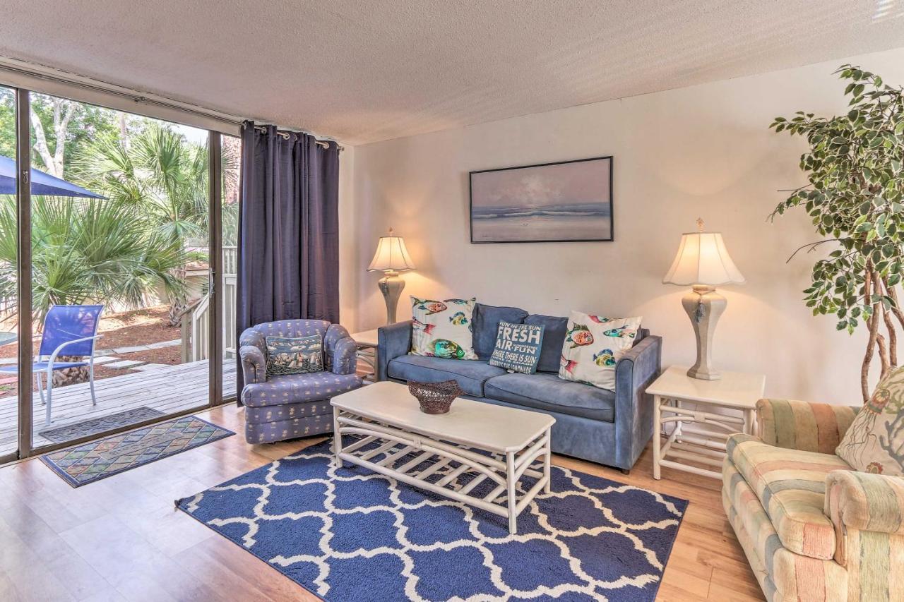 Hilton Head Island Townhome Patio, Walk To Beach ภายนอก รูปภาพ