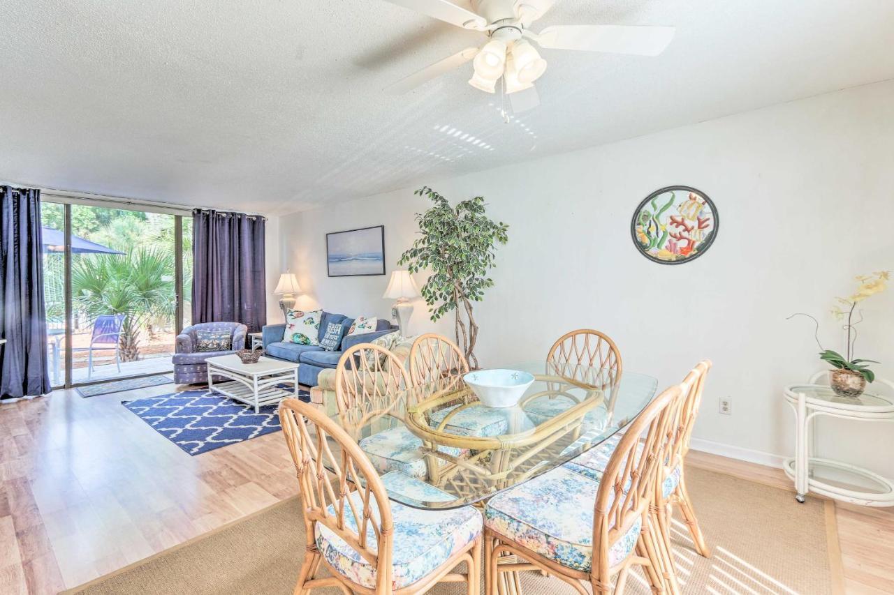 Hilton Head Island Townhome Patio, Walk To Beach ภายนอก รูปภาพ