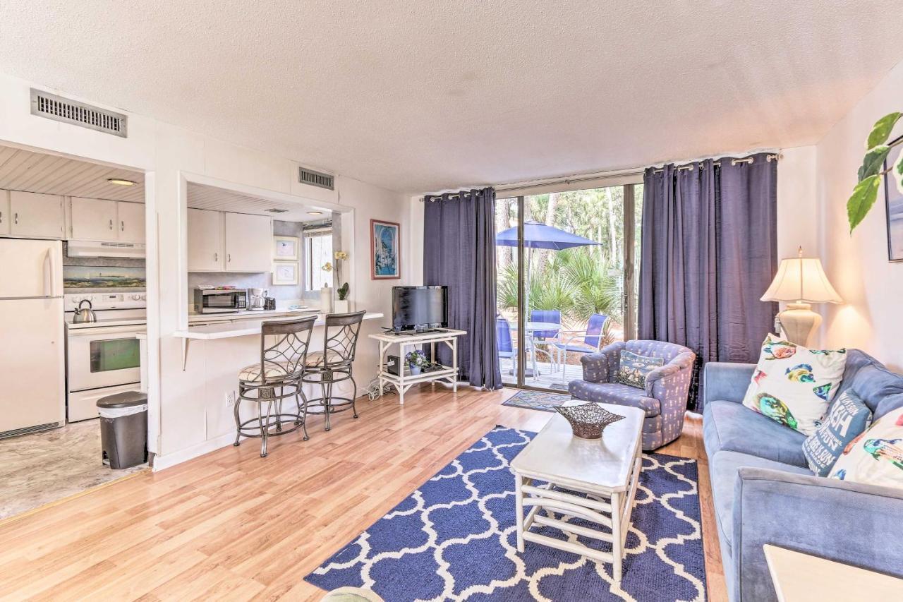 Hilton Head Island Townhome Patio, Walk To Beach ภายนอก รูปภาพ