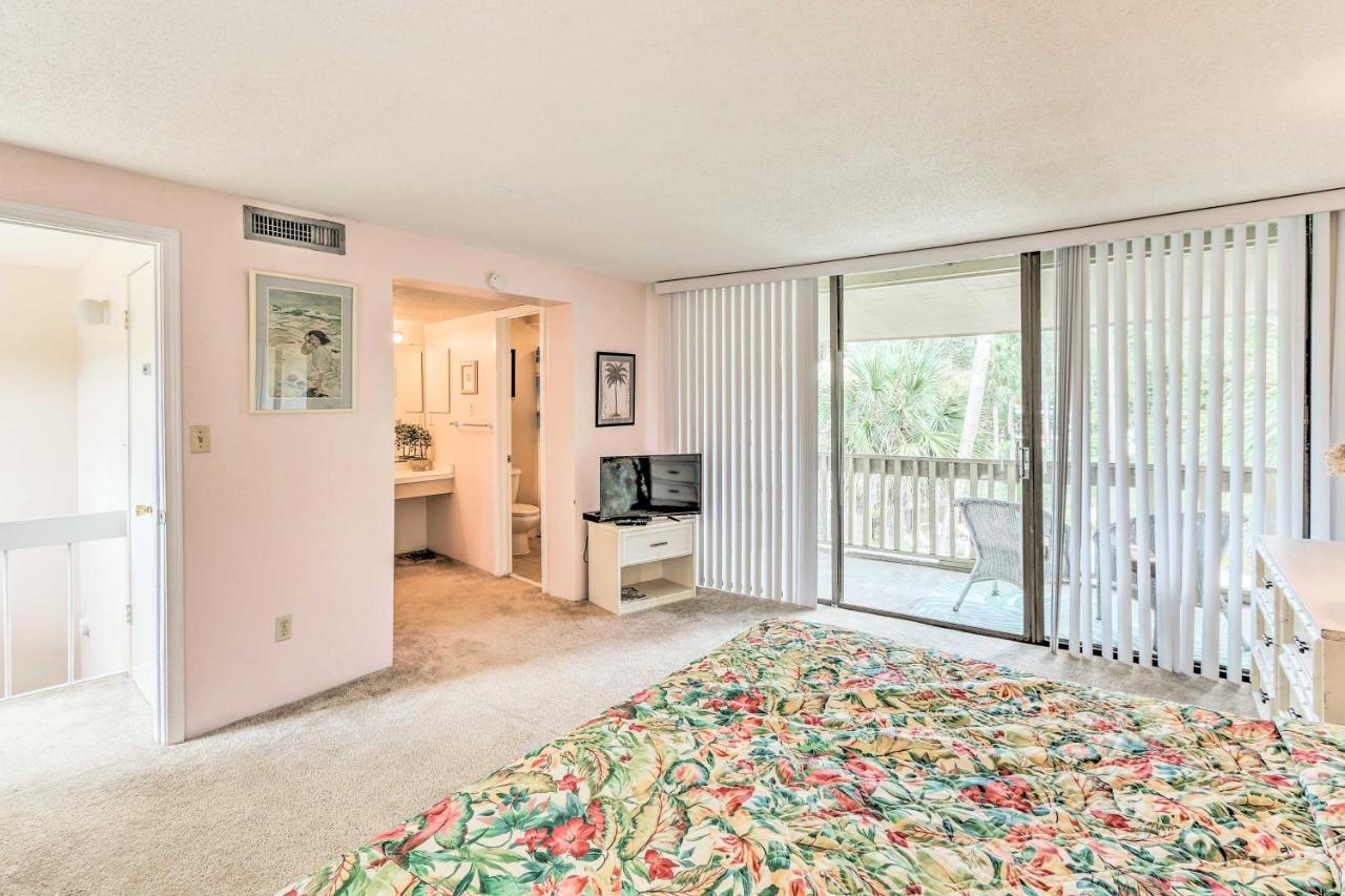 Hilton Head Island Townhome Patio, Walk To Beach ภายนอก รูปภาพ