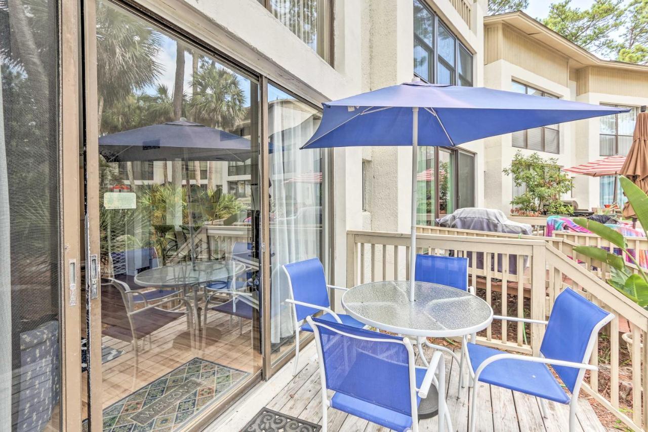 Hilton Head Island Townhome Patio, Walk To Beach ภายนอก รูปภาพ