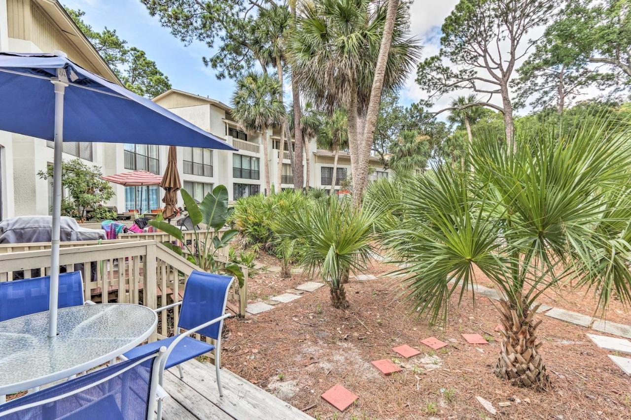 Hilton Head Island Townhome Patio, Walk To Beach ภายนอก รูปภาพ